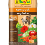 Sustrato compost orgánico 50 L Flower